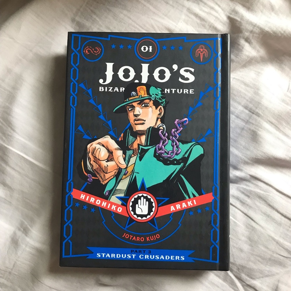 Jojo’s Bizarre Adventure hardcover manga stardust crusaders part 3 vol 1